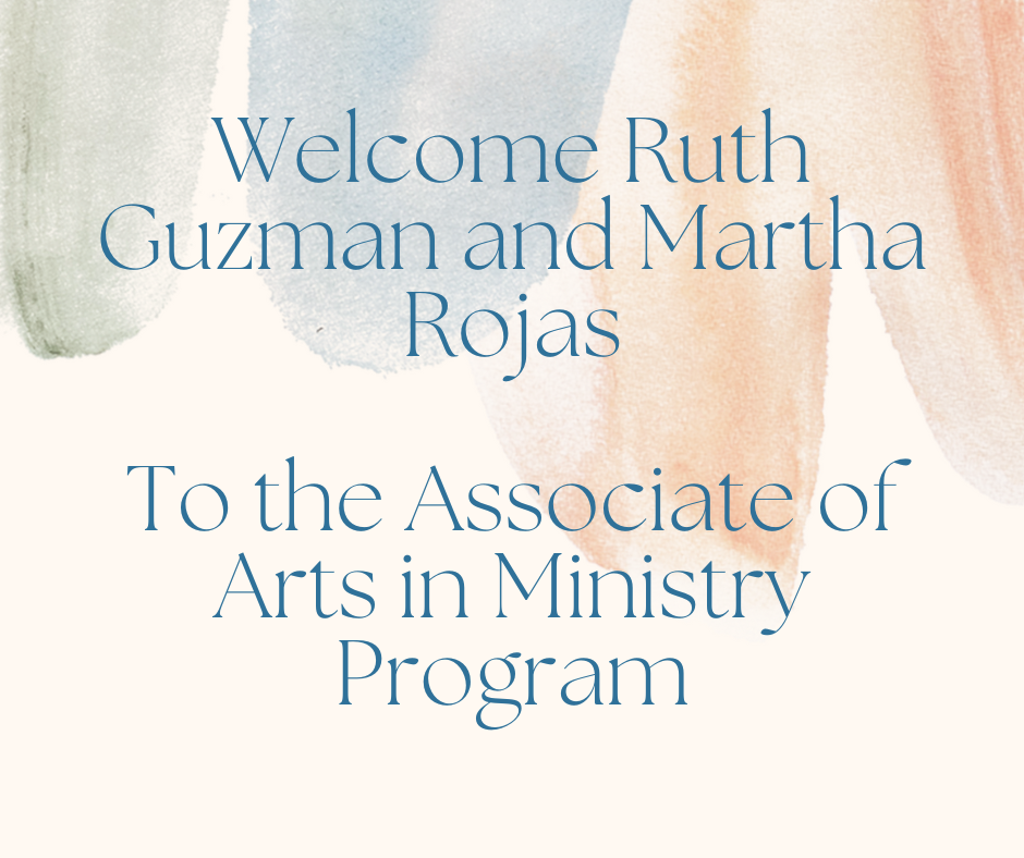 Welcome Ruth and Martha, to our satellite campus, Casa De Oracion in Orlando, Fl!