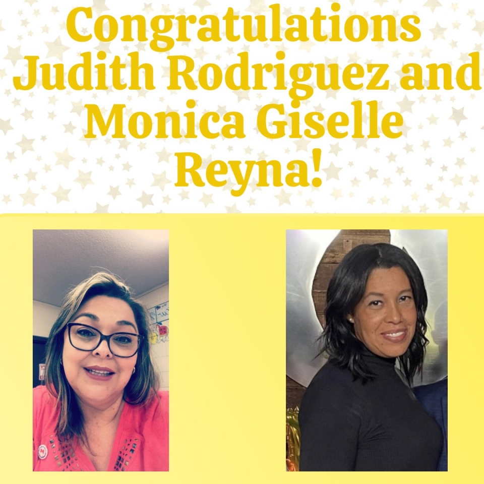 Judith and Monica will be graduating this weekend from our local Hispanic campus with their Master's in Ministry Degrees.Let's celebrate these women!