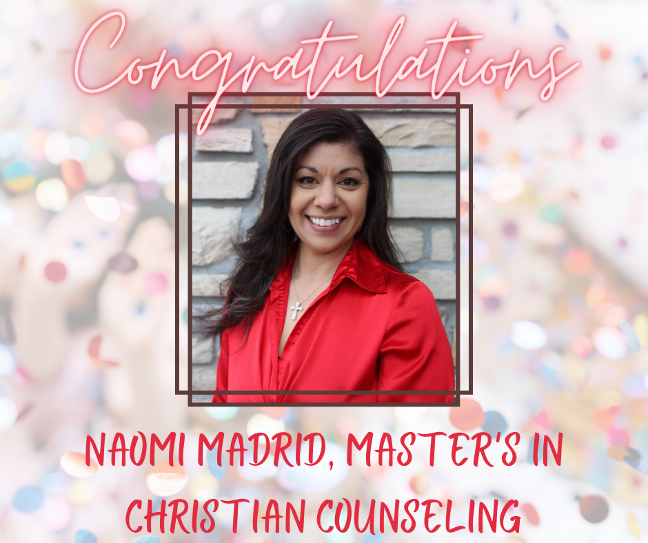 Congratulations to Naomi Madrid!#christiancounseling #christiancounselingdegree #christiancollege #counselor