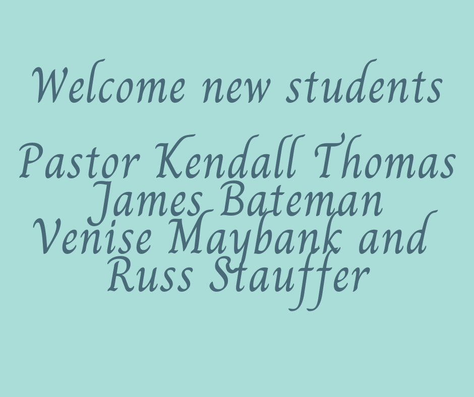 Congratulations to our new students!Pastor Kendall and Russ will be starting a Bachelor of Arts in Ministry, James is starting a Master of Arts in Prophetic Ministry, and Venise is starting a Doctor of Prophetic Ministry.#ministrycollege #ministryschool #ministry #prophetic