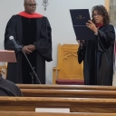 We are very proud of our students who just graduated from our Southhaven, MS campus. Please join us in congratulating Carolyn Ramey, BA in Christian Counseling, and Trenese Verner, Doctor of Christian Counseling.Dr. Geraldine Rush, the campus director, and Dr. Louis Wallace (both ICM graduates) administered the graduation service.