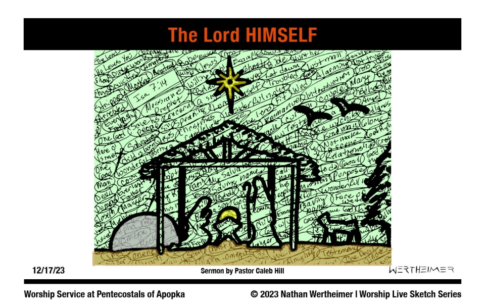 Please click here to see this past weekend's Worship Live Sketch Series entitled "The Lord HIMSELF" with sermon by Pastor Caleb Hill at Pentecostals of Apopka Church. Artwork by Nathan Wertheimer. #nathanwertheimer #poaapopka #pentecostalsofapopka #upci #flupci #flupciyouth